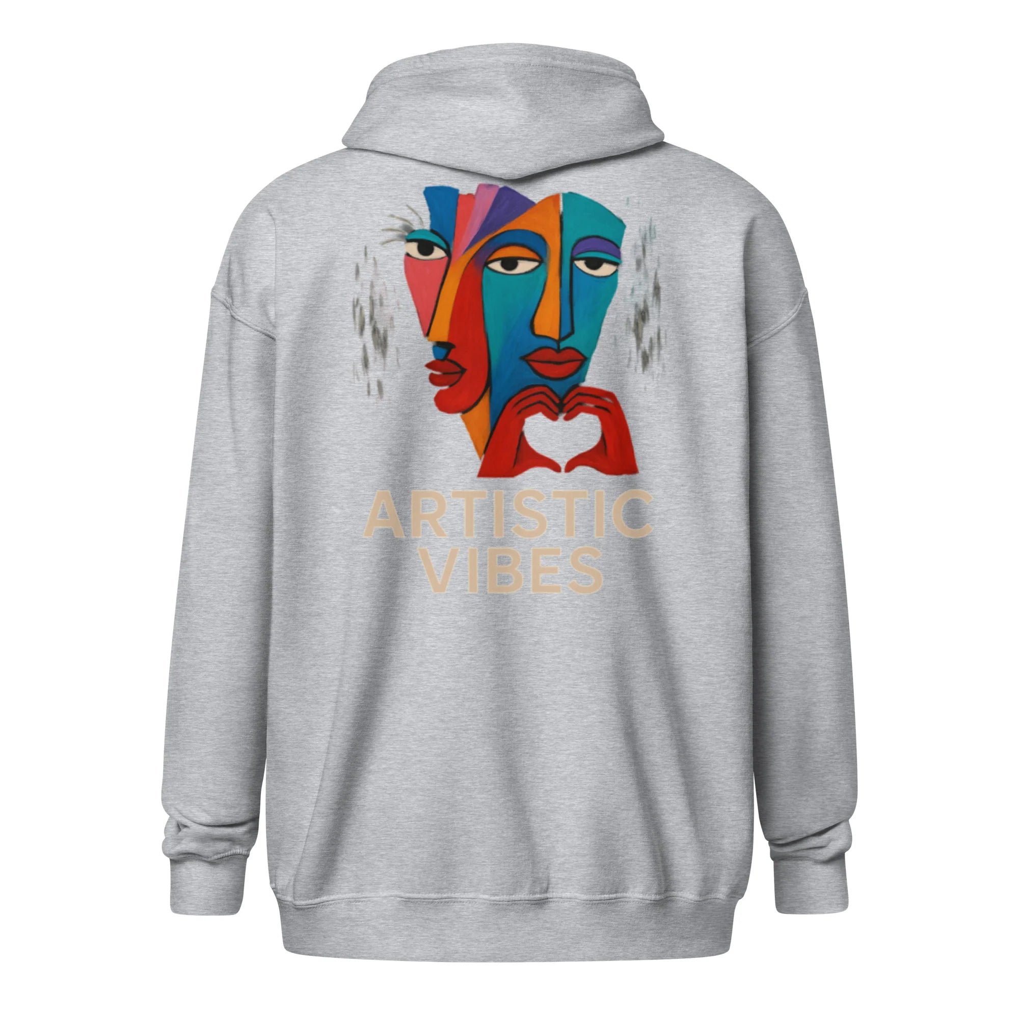 Unisex heavy blend zip hoodie